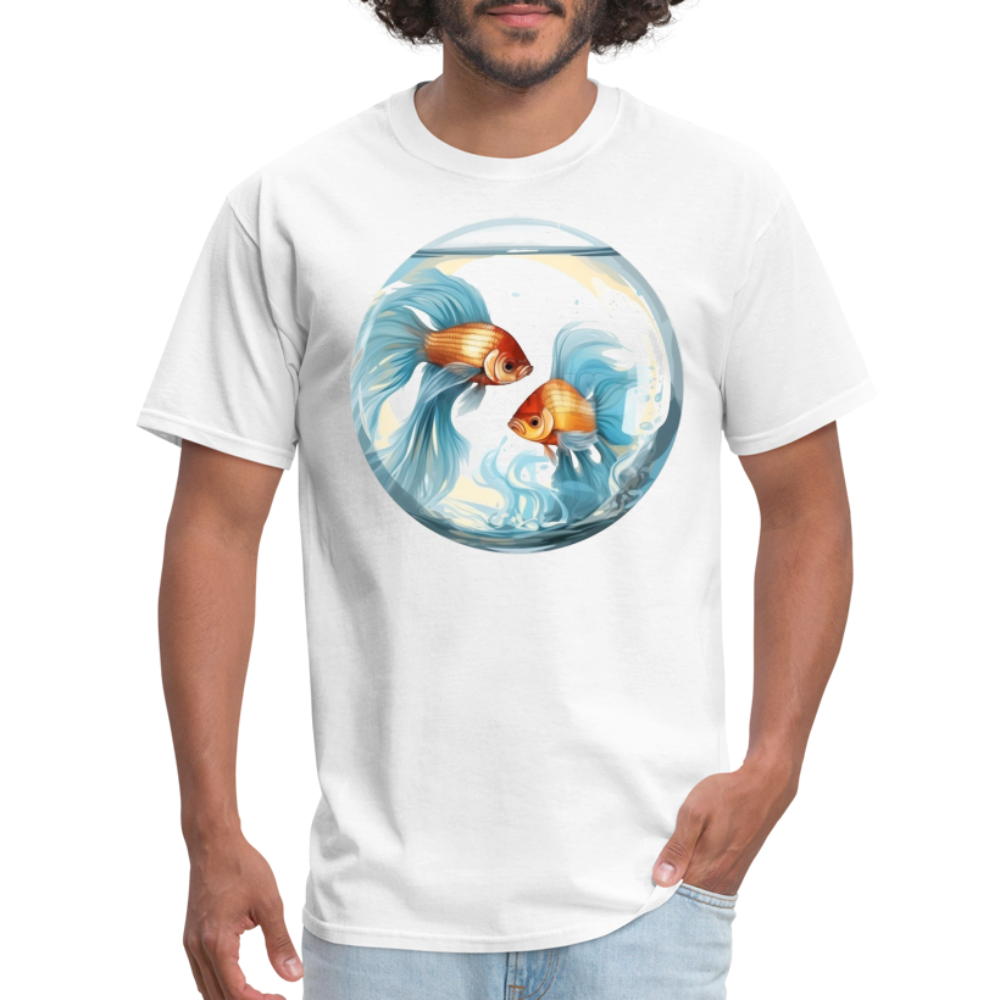 Men's Mythical Pisces Classic T-Shirt - white