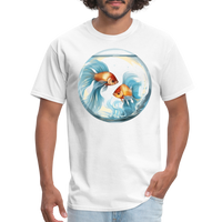 Thumbnail for Men's Mythical Pisces Classic T-Shirt - white