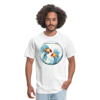 Thumbnail for Men's Mythical Pisces Classic T-Shirt - white