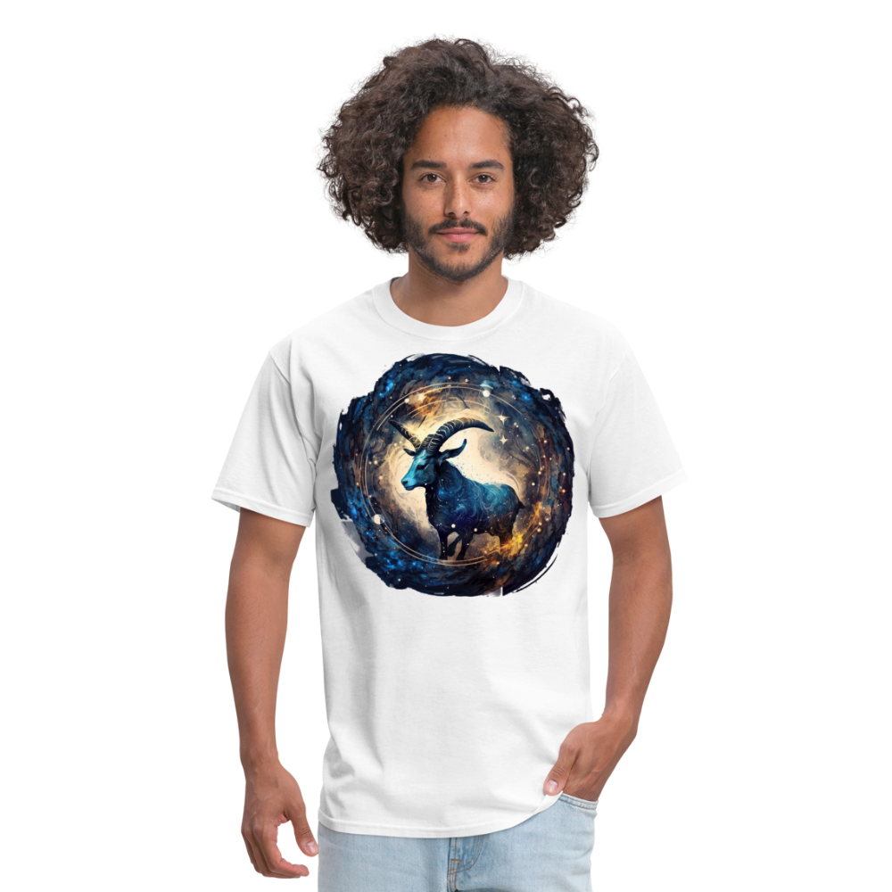 Men's Mythical Capricorn Classic T-Shirt - white