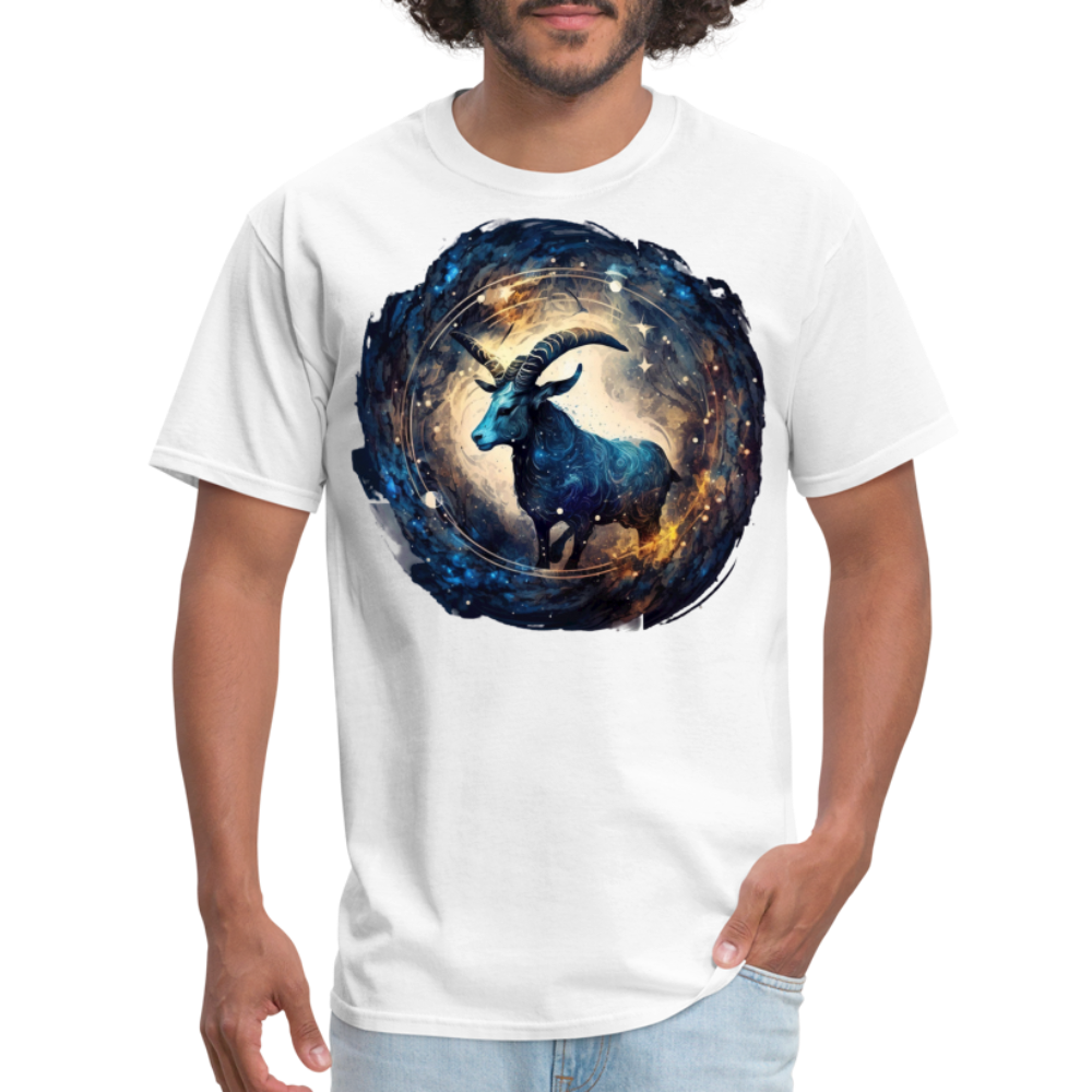 Men's Mythical Capricorn Classic T-Shirt - white