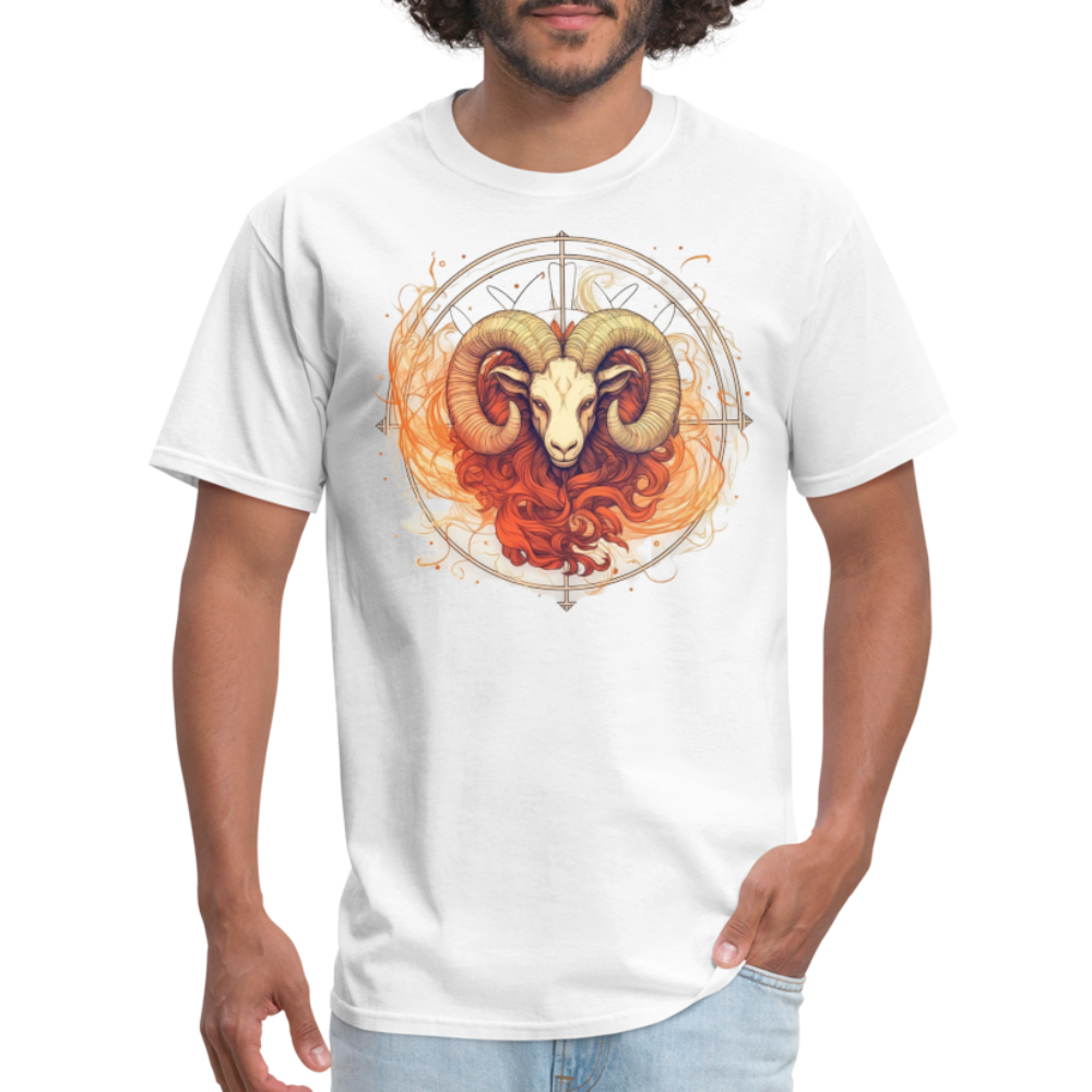 Men's Mythical Aries Classic T-Shirt - white