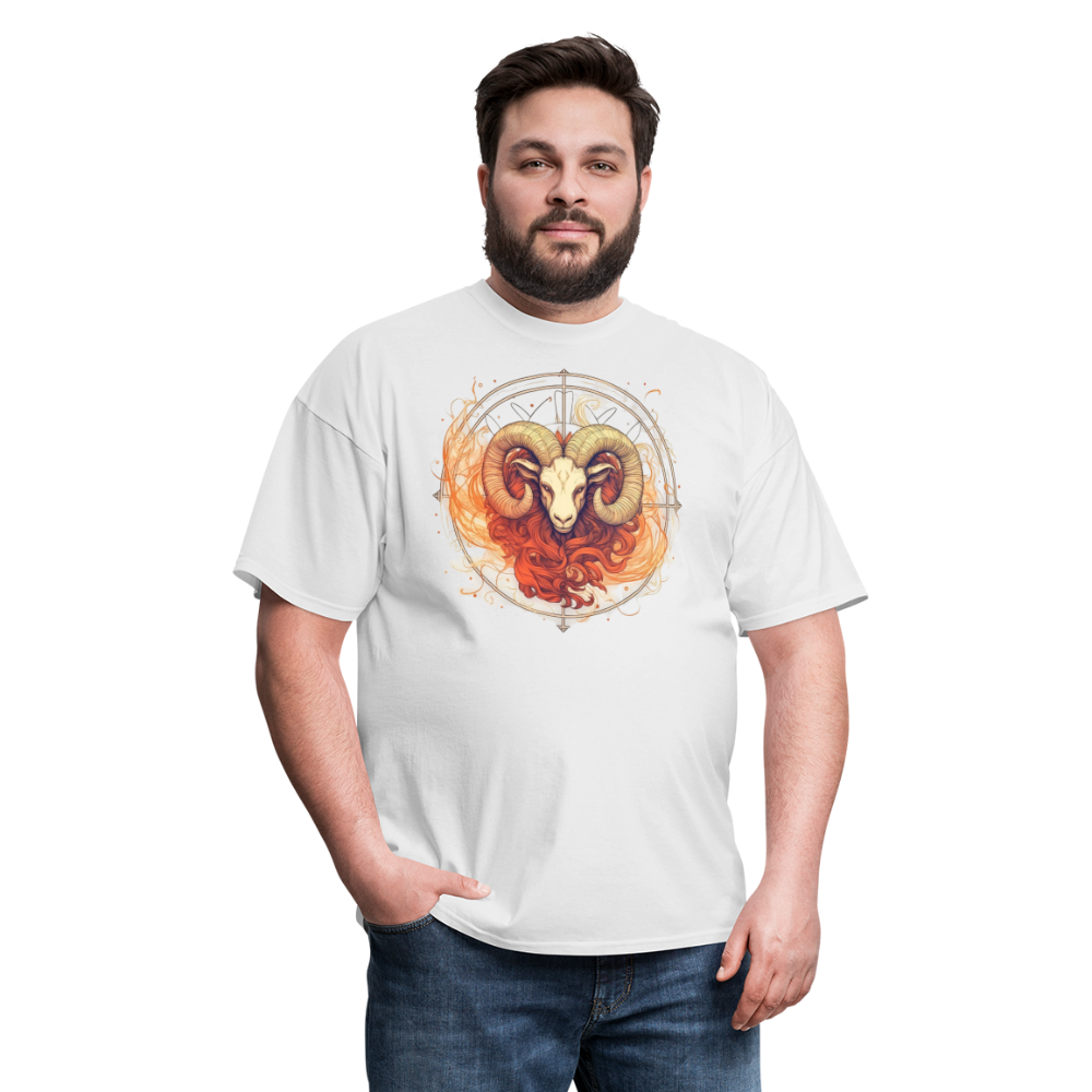 Men's Mythical Aries Classic T-Shirt - white