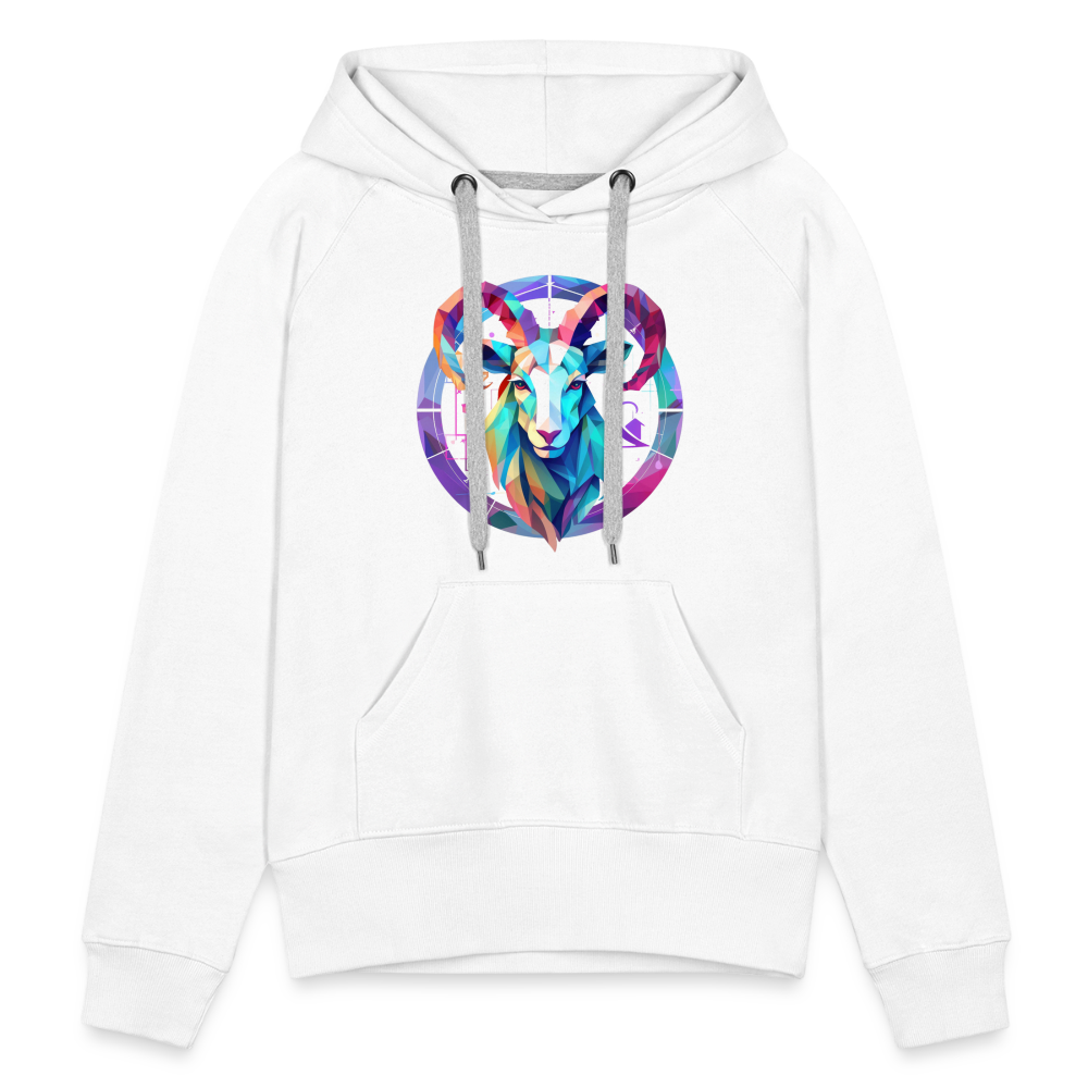 Women’s Mythical Aries Premium Hoodie - white