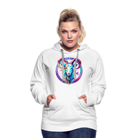 Thumbnail for Women’s Mythical Aries Premium Hoodie - white