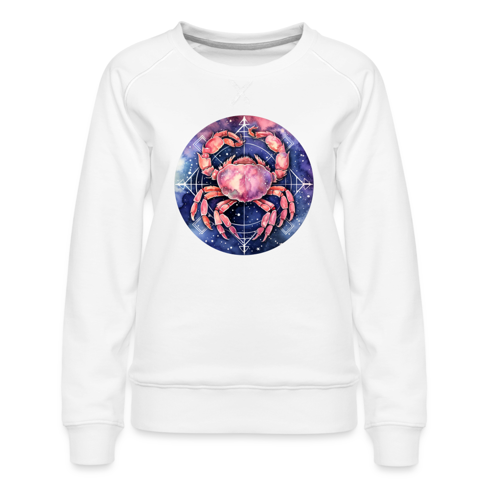 Women’s Mythical Cancer Premium Sweatshirt - white