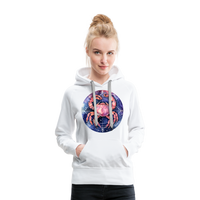 Thumbnail for Women’s Mythical Cancer Premium Hoodie - white