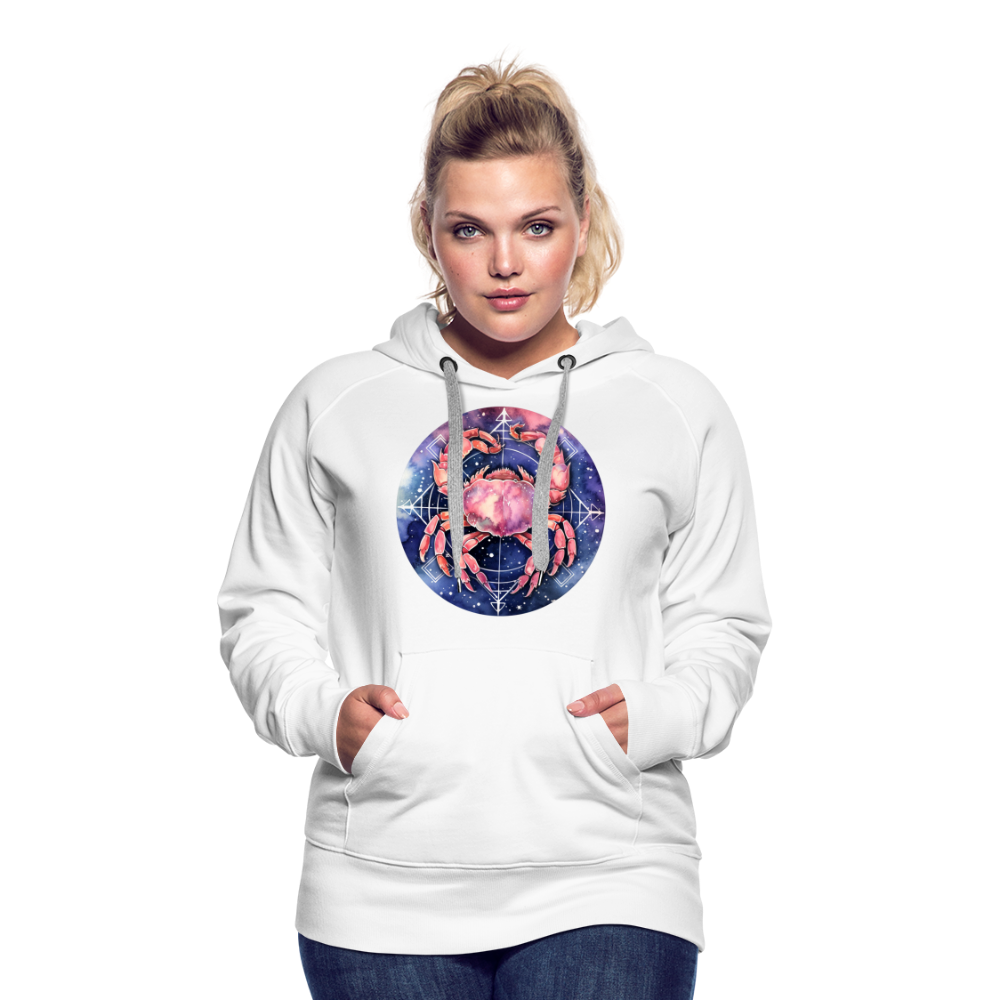 Women’s Mythical Cancer Premium Hoodie - white