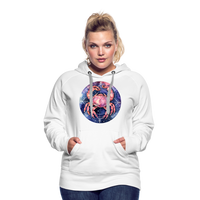 Thumbnail for Women’s Mythical Cancer Premium Hoodie - white