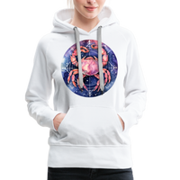 Thumbnail for Women’s Mythical Cancer Premium Hoodie - white