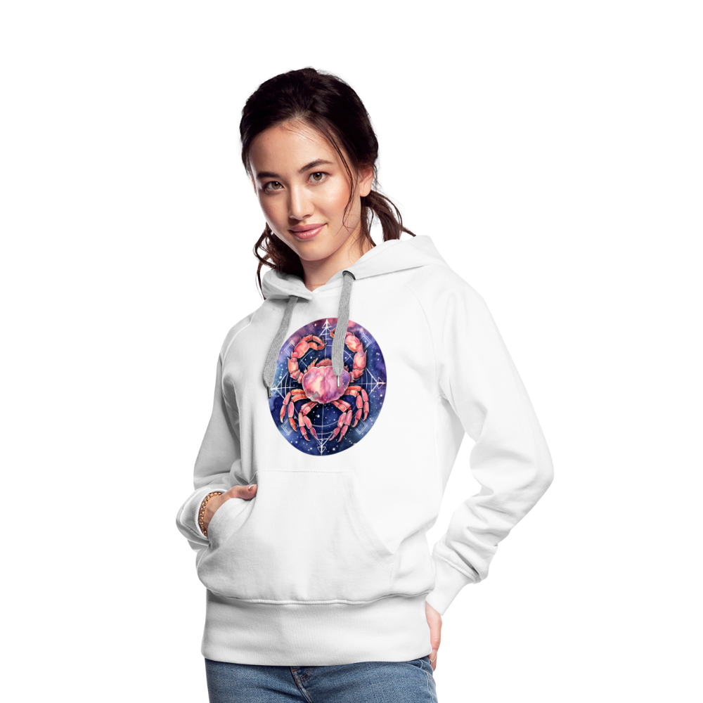 Women’s Mythical Cancer Premium Hoodie - white