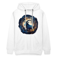 Thumbnail for Men’s Mythical Capricorn Premium Hoodie - white