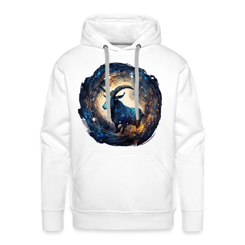 Men’s Mythical Capricorn Premium Hoodie - white