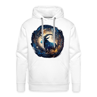 Thumbnail for Men’s Mythical Capricorn Premium Hoodie - white