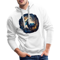 Thumbnail for Men’s Mythical Capricorn Premium Hoodie - white