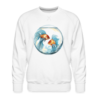 Thumbnail for Men’s Mythical Pisces Premium Sweatshirt - white