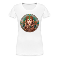 Thumbnail for Women’s Mythical Virgo Premium T-Shirt - white