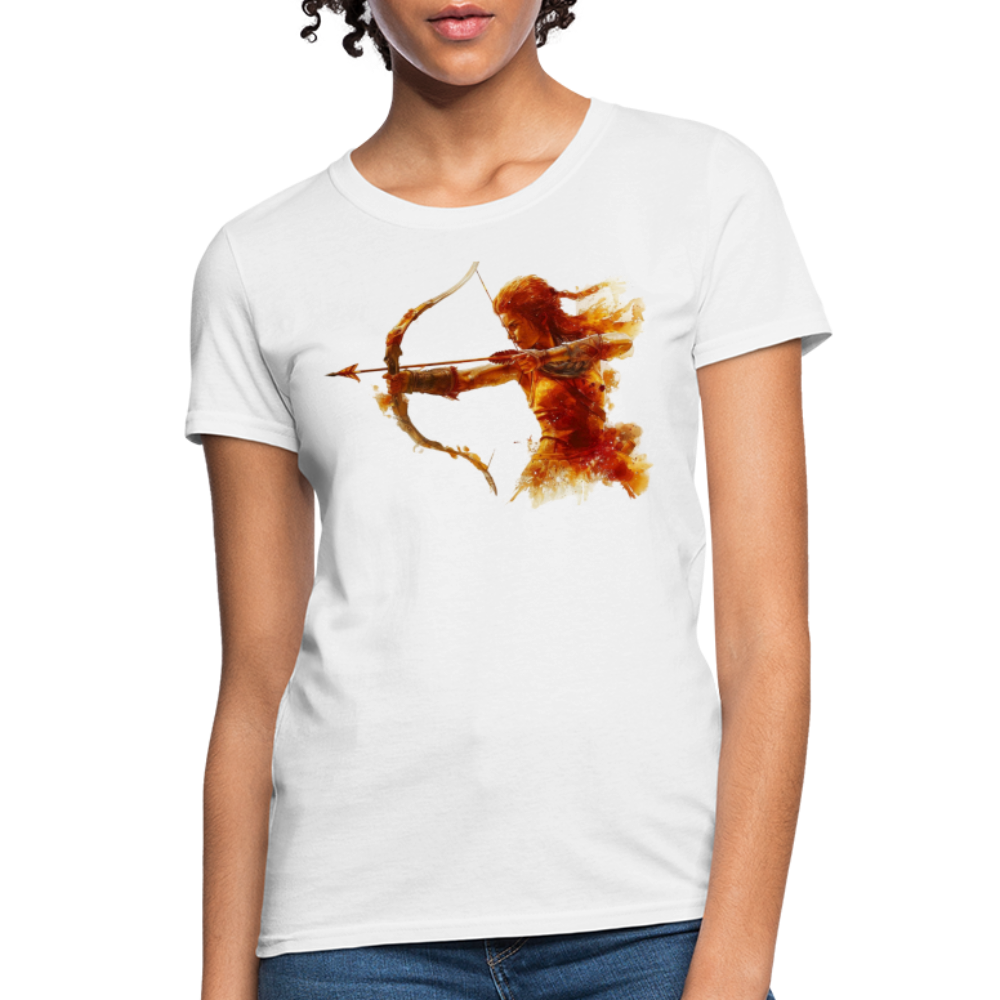 Women's Mythical Sagittarius T-Shirt - white