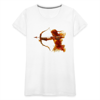 Thumbnail for Women’s Mythical Sagittarius Premium T-Shirt - white