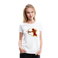 Thumbnail for Women’s Mythical Sagittarius Premium T-Shirt - white