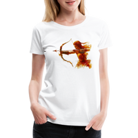 Thumbnail for Women’s Mythical Sagittarius Premium T-Shirt - white