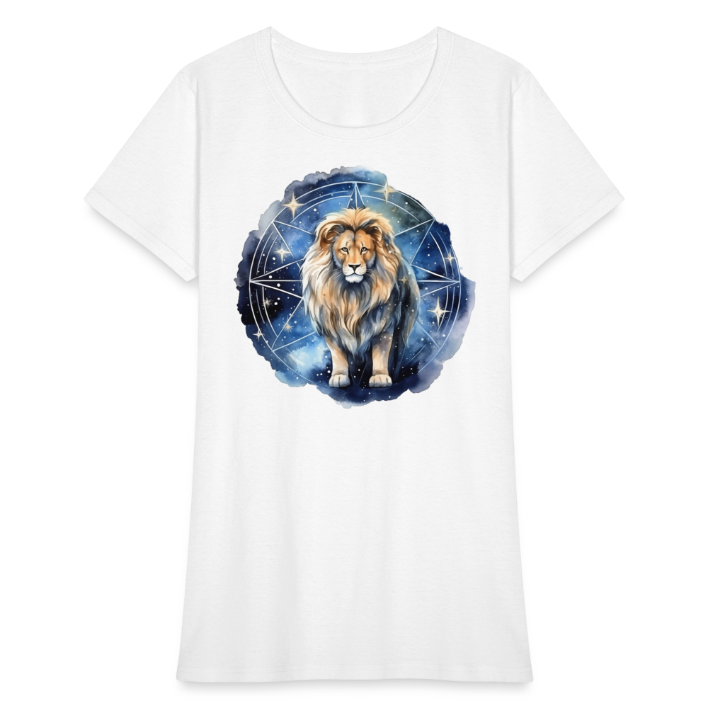 Women's Mythical Leo T-Shirt - white