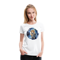 Thumbnail for Women's Mythical Words Leo Premium T-Shirt - white