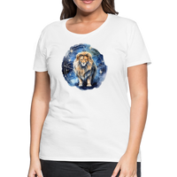 Thumbnail for Women's Mythical Words Leo Premium T-Shirt - white