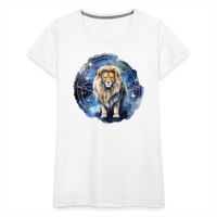 Thumbnail for Women's Mythical Words Leo Premium T-Shirt - white