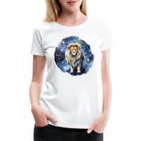Thumbnail for Women's Mythical Words Leo Premium T-Shirt - white