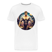 Thumbnail for Men's Mythical Libra Premium T-Shirt - white