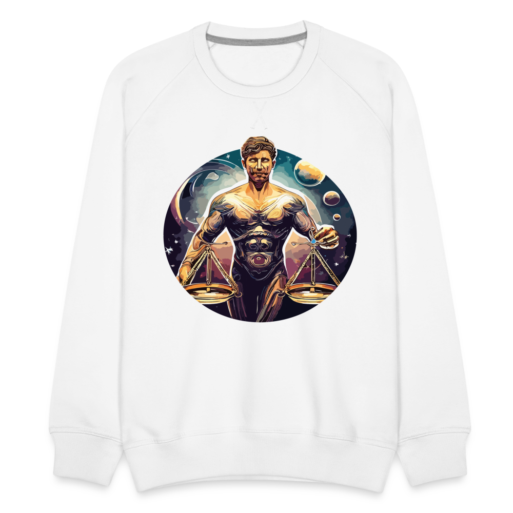 Men’s Mythical Libra Premium Sweatshirt - white