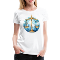 Thumbnail for Women’sMythical Libra Premium T-Shirt - white