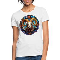 Thumbnail for Women's Mosaic Aries T-Shirt - white