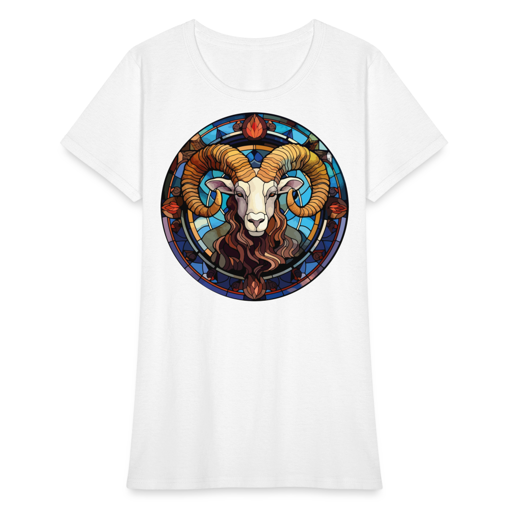 Women's Mosaic Aries T-Shirt - white