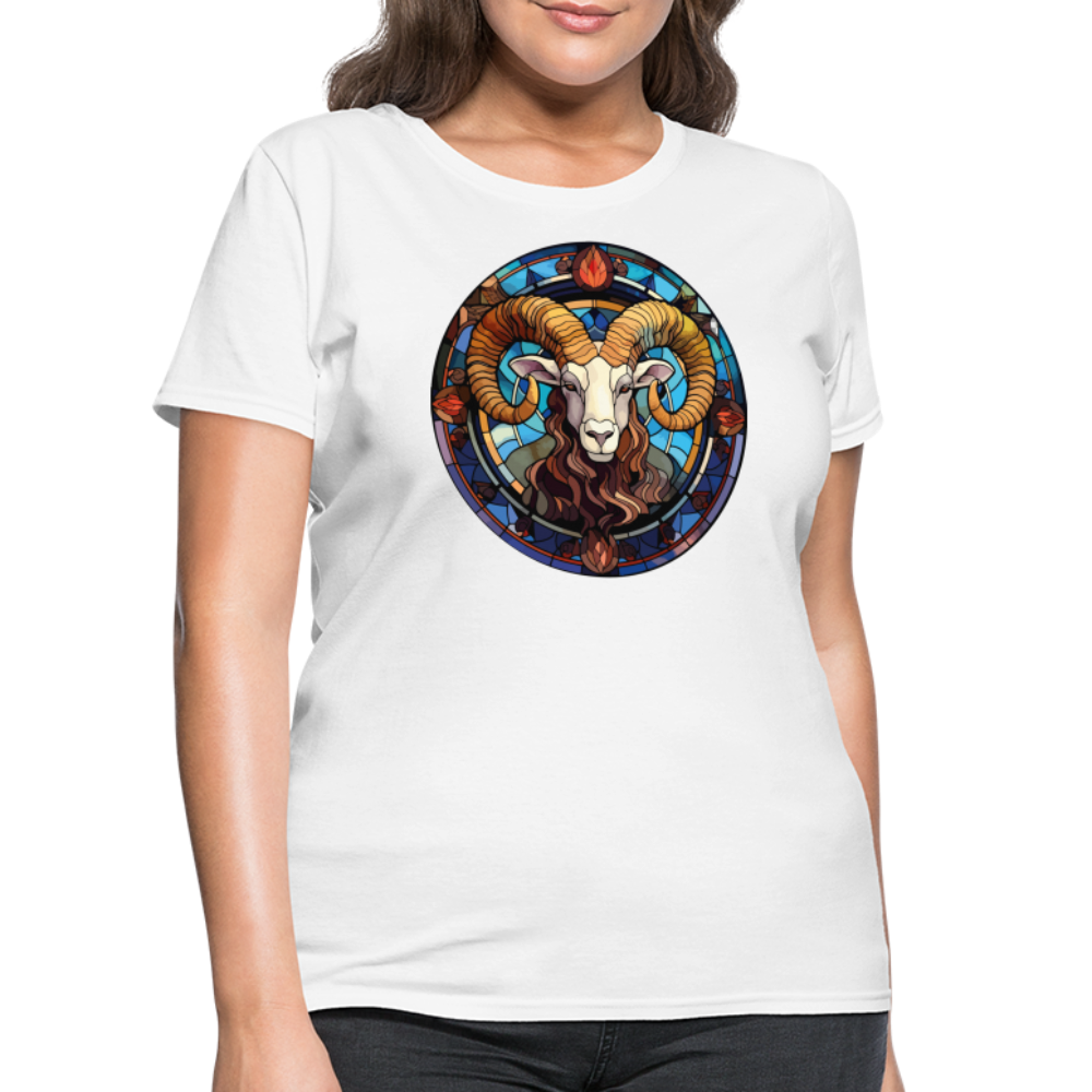 Women's Mosaic Aries T-Shirt - white