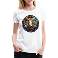 Thumbnail for Women’s Mosaic Aries Premium T-Shirt - white
