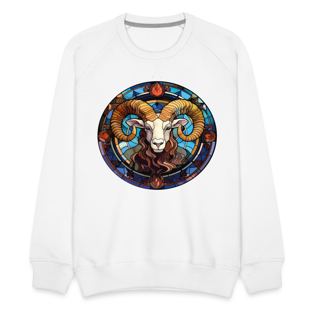 Men’s Mosaic Aries Premium Sweatshirt - white