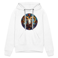 Thumbnail for Women’s Mosaic Aries Premium Hoodie - white