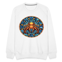 Thumbnail for Men’s Mosaic Cancer Premium Sweatshirt - white