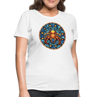 Thumbnail for Women's Mosaic Cancer T-Shirt - white