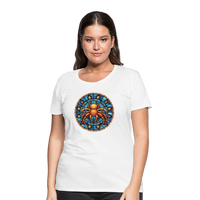 Thumbnail for Women’s Mosaic Cancer Premium T-Shirt - white