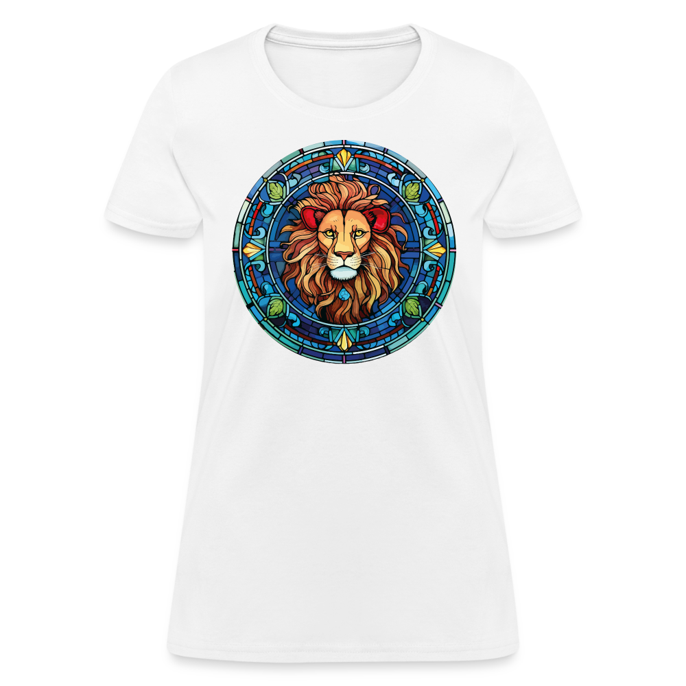 Women's Mosaic Leo T-Shirt - white