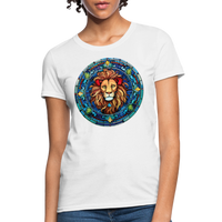 Thumbnail for Women's Mosaic Leo T-Shirt - white