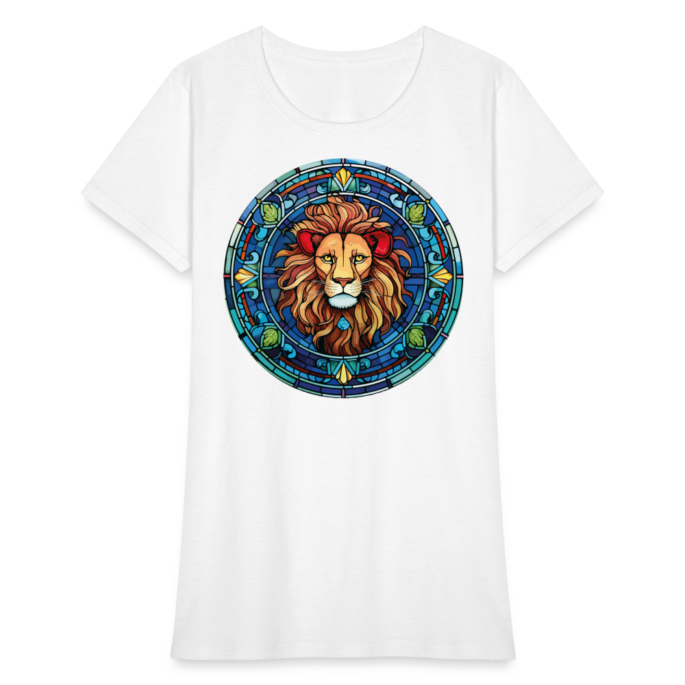 Women's Mosaic Leo T-Shirt - white