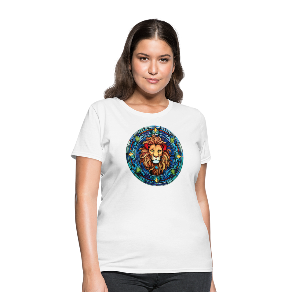 Women's Mosaic Leo T-Shirt - white