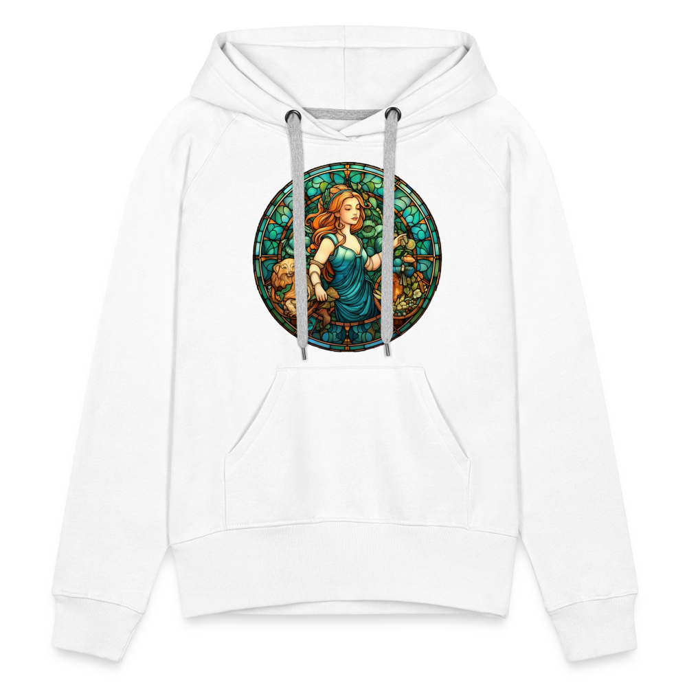 Women’s Mosaic Virgo Premium Hoodie - white