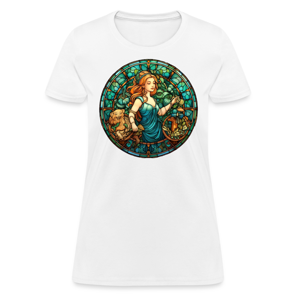 Women's Mosaic Virgo T-Shirt - white