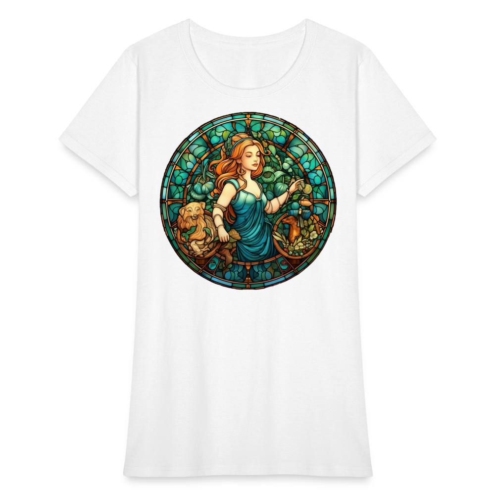 Women's Mosaic Virgo T-Shirt - white