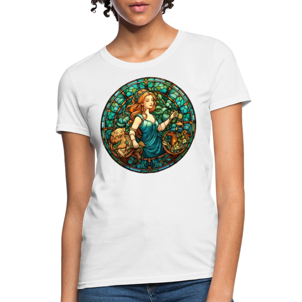 Women's Mosaic Virgo T-Shirt - white